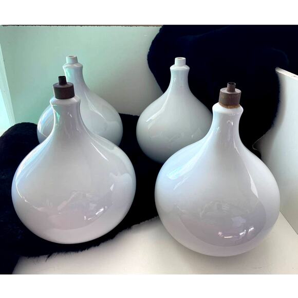 Vintage Gerold Porzellan lamp base, white porcelain, Made W Germany 4 available - Picture 3 of 16